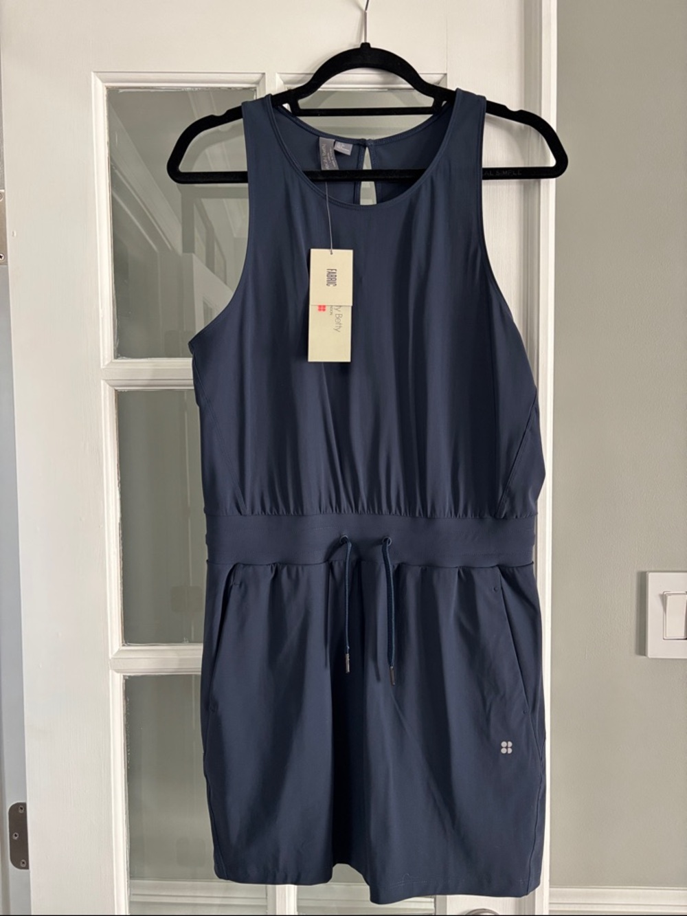 Sweaty Betty Navy Blue Athletic Jumpsuit Romper